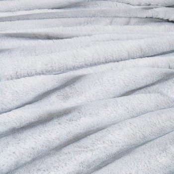 Nima Home Κουβέρτα Υπέρδιπλη 220x240 - Carezza Light Gray Γκρι