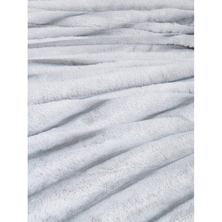 Nima Home Κουβέρτα Υπέρδιπλη 220x240 - Carezza Light Gray Γκρι