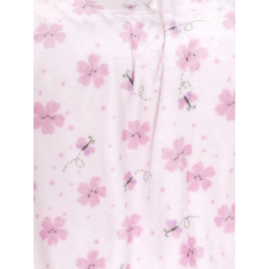 Nima Bebe Κουβέρτα Λίκνου 80x110 - Bloomie Ροζ