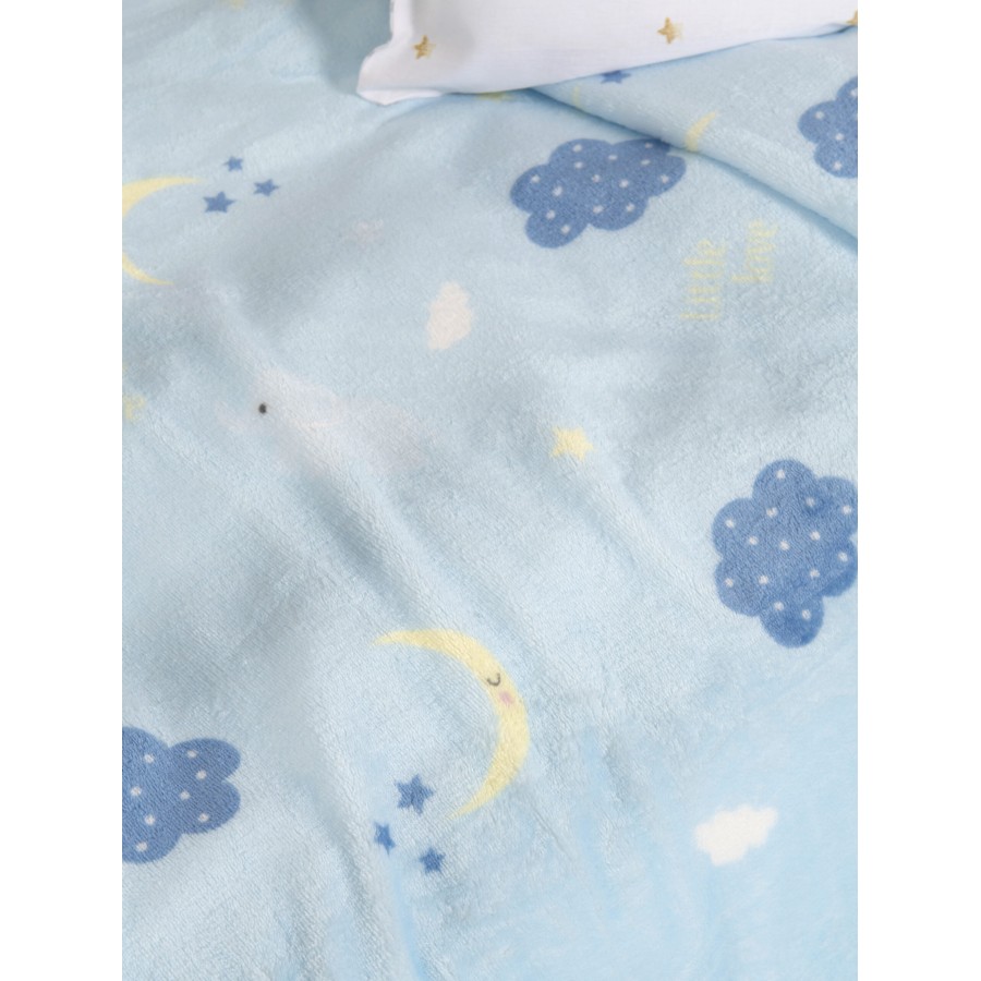 Nima Bebe Κουβέρτα Κούνιας 110x140 - Dumbo Γαλάζιο