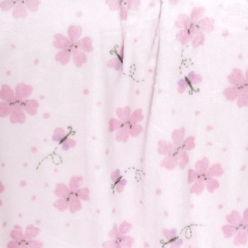 Nima Bebe Κουβέρτα Κούνιας 110x140 - Bloomie Ροζ