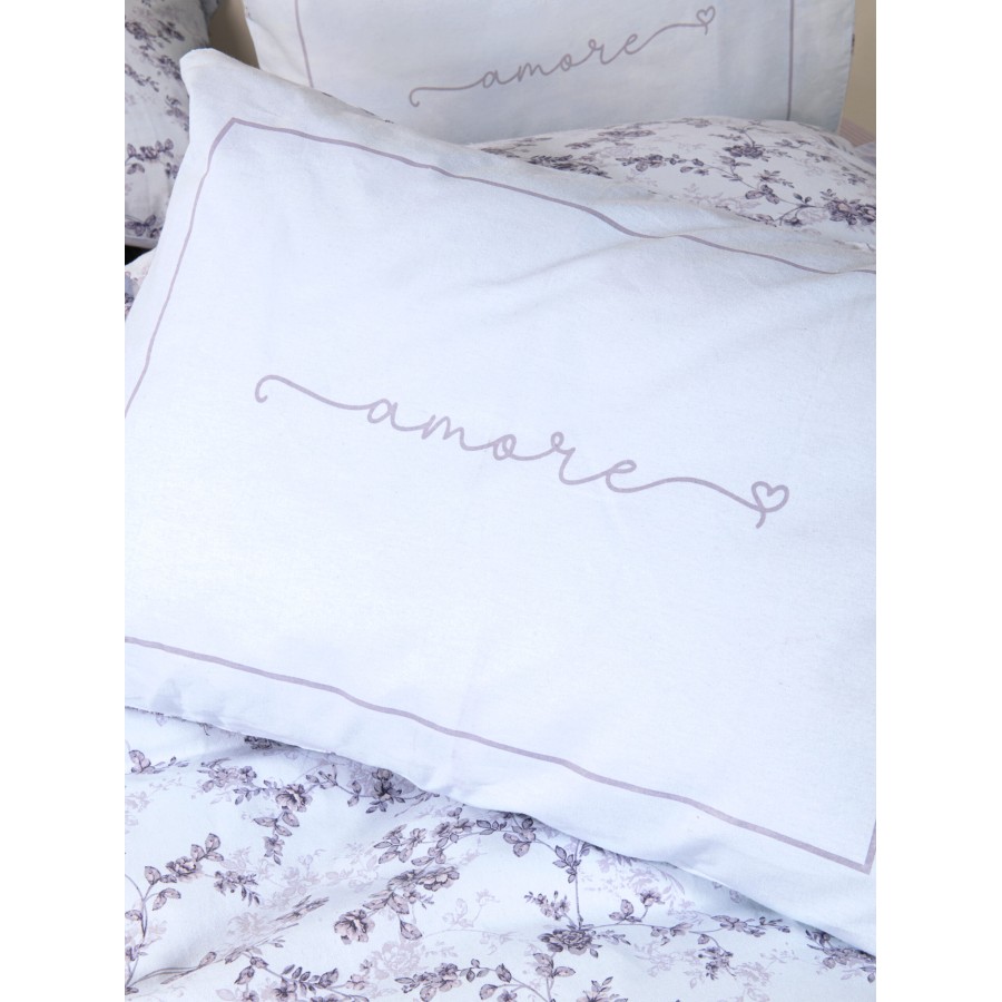 Nima Home Μαξιλαροθήκες - Merlin Λιλά, Γκρι