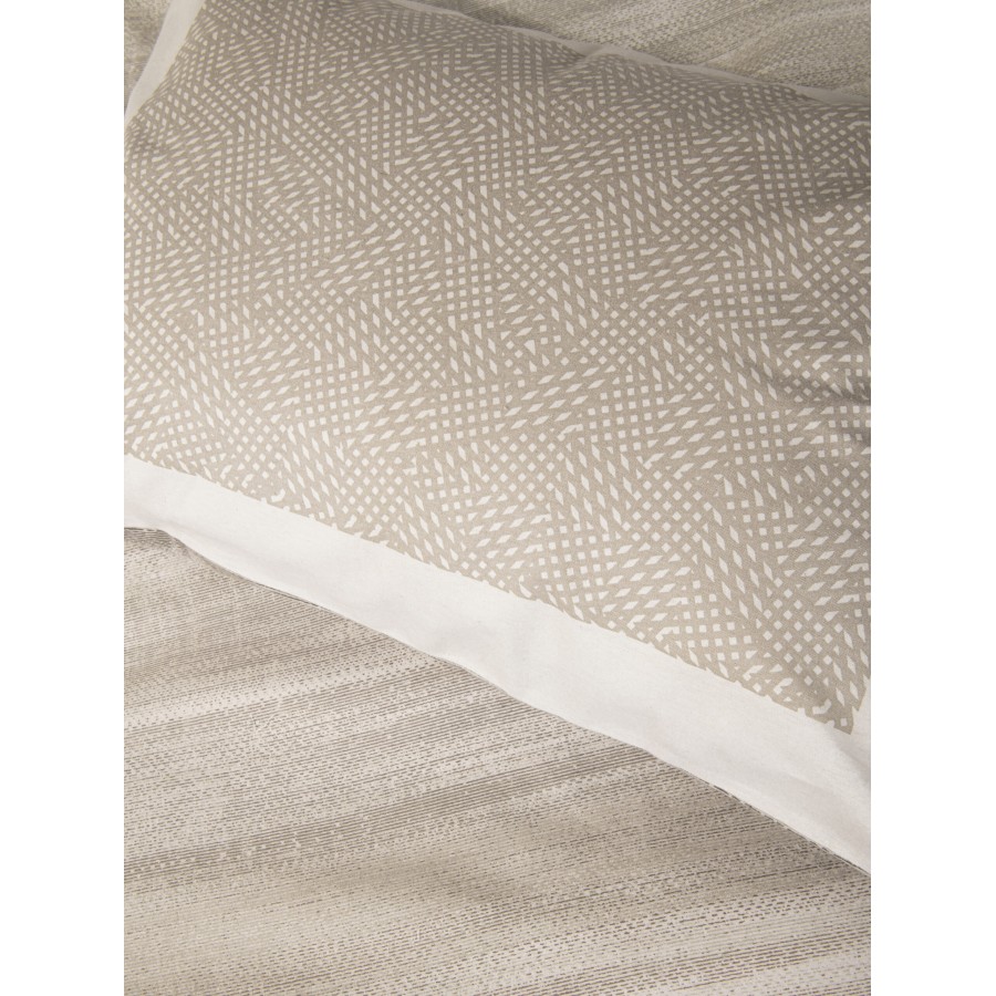 Nima Home Σετ Παπλωματοθήκη Υπέρδιπλη - Venity Μπεζ   (1 x 220x240 + 2  50x70)