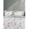 Nima Home Σετ Παπλωματοθήκη Γίγας - Celeste Γκρι, Μέντα   (1 x 240x260 + 2    52x72+5)