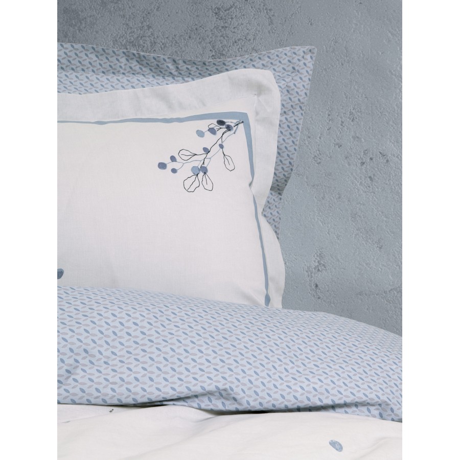 Nima Home Σετ Παπλωματοθήκη Μονή - Ameya Μπλε   (1 x 160x240     52x72+5)