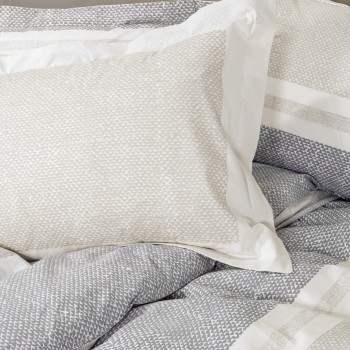 Nima Home Μαξιλαροθήκες - Lido Γκρι, Μπεζ