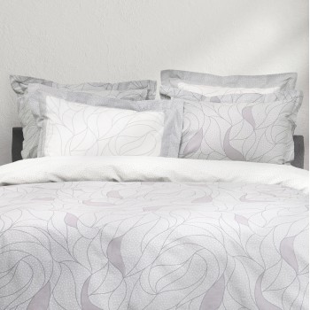 Nima Home Σετ Σεντόνια Διπλά - Hoop Γκρι   (2 x 220x260 + 2    52x72+5)