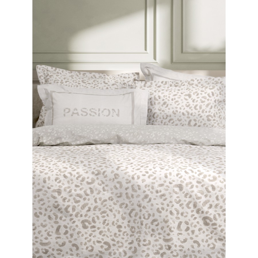 Nima Home Σετ Παπλωματοθήκη Υπέρδιπλη - Passion Μπεζ   (1 x 220x240 + 2    52x72+5)