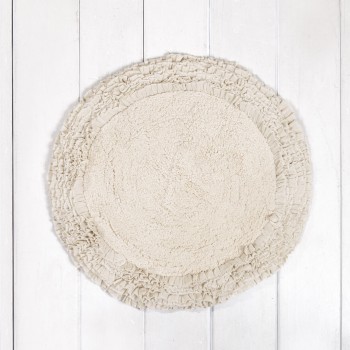 Nima Home Πατάκι Μπάνιου Δ60 - Eden Off White Εκρού