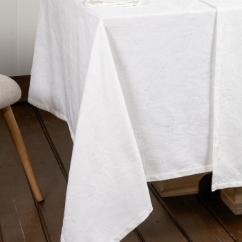 Nima Home Τραπεζομάντηλο 160x310 - Flow Off White Λευκό