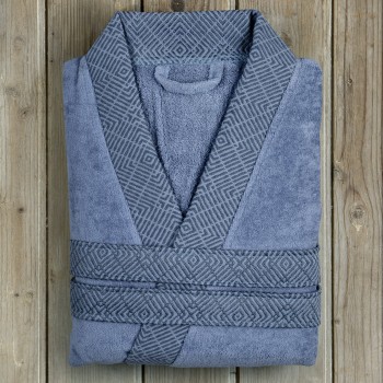 Nima Home Μπουρνούζι Kimono - Large - Reiven Μπλε