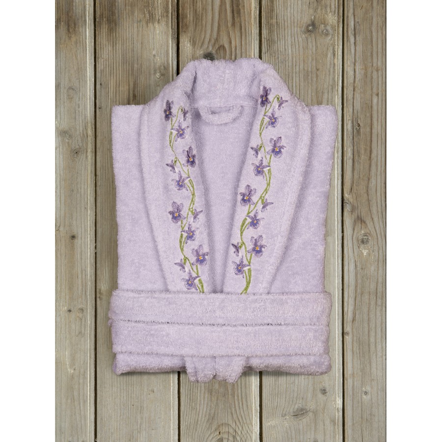 Nima Home Μπουρνούζι με κουκούλα - Extra Large - Merida Λιλά