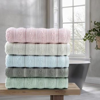 Nima Home Σετ Πετσέτες (30x50 + 50x90 + 70x140) - Aura Mint Μέντα