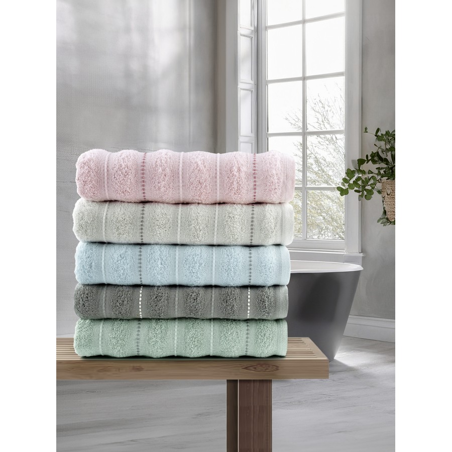 Nima Home Σετ Πετσέτες (30x50 + 50x90 + 70x140) - Aura Mint Μέντα