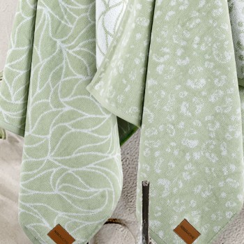 Nima Home Σετ Πετσέτες (2 x 50x90) - Temple Μέντα