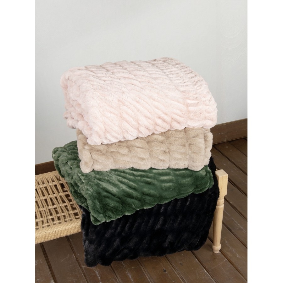 Nima Home Κουβέρτα Υπέρδιπλη 220x240 - Mossy Beige Μπεζ