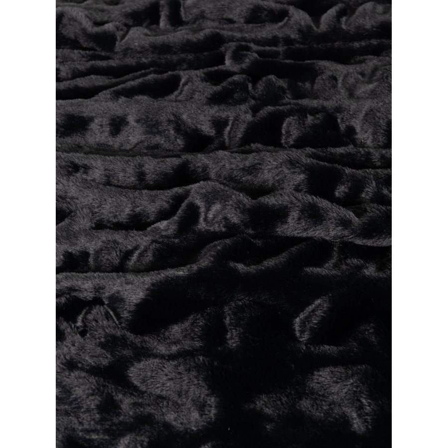 Nima Home Κουβέρτα Υπέρδιπλη 220x240 - Mossy Black Μαύρο
