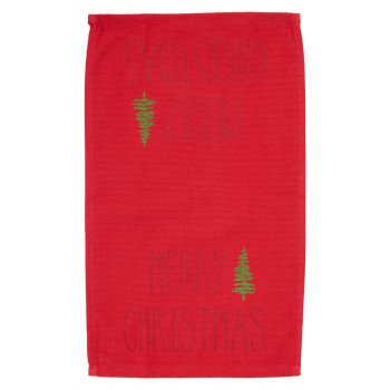 DAS HOME CHRISTMAS ΠΟΤΗΡΟΠΑΝΑ ΣΕΤ 2ΤΜΧ 30X50 0816 RED, WHITE