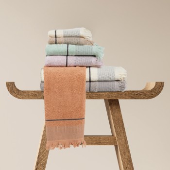 DAS HOME ΣΕΤ ΠΕΤΣΕΤΕΣ 3ΤΕΜΑΧΙΩΝ BEST 0842 TAUPE