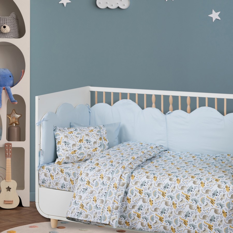 DAS BABY ΣΕΤ ΣΕΝΤΟΝΙΑ ΚΟΥΝΙΑΣ FUN 4977 MINT, TAUPE