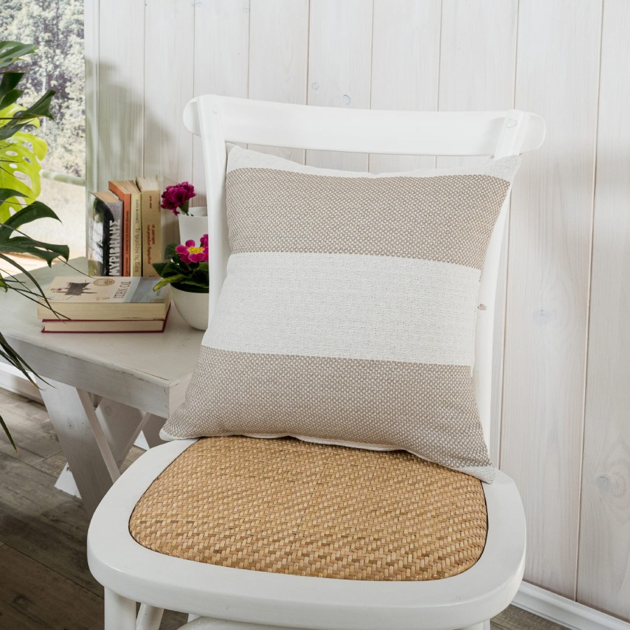 Μαξιλαροθήκη Gella 02 - 65x65cm δαπέδου με γέμιση