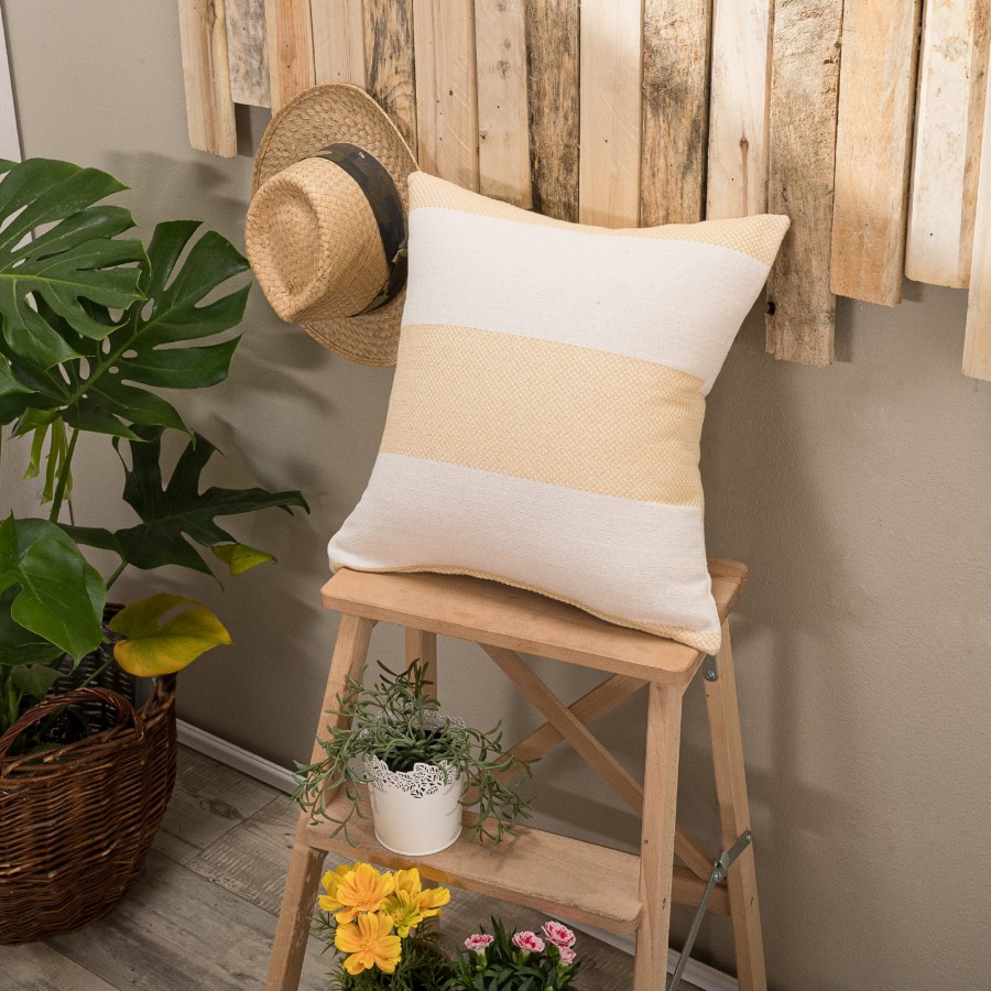 Μαξιλαροθήκη Gella 14 - 65x65cm δαπέδου με γέμιση