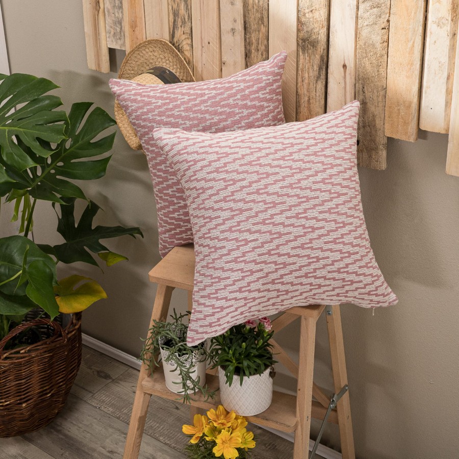 Μαξιλαροθήκη Giardino 06 - 65x65cm δαπέδου με γέμιση