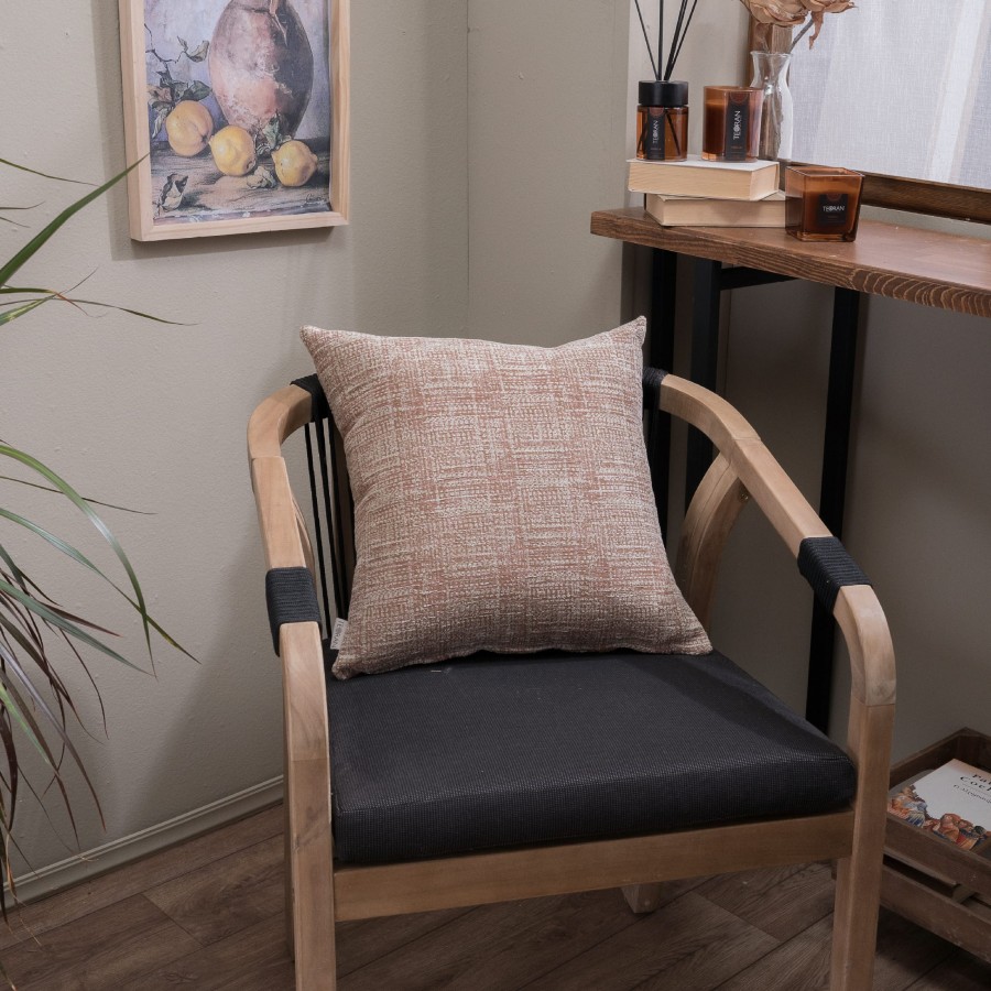 Μαξιλαροθήκη Hampton 12 - 65x65cm δαπέδου με γέμιση