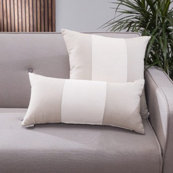 Μαξιλαροθήκη Velvet 07 Με Κρόσι (30x60cm) - 30x60cm με γέμιση