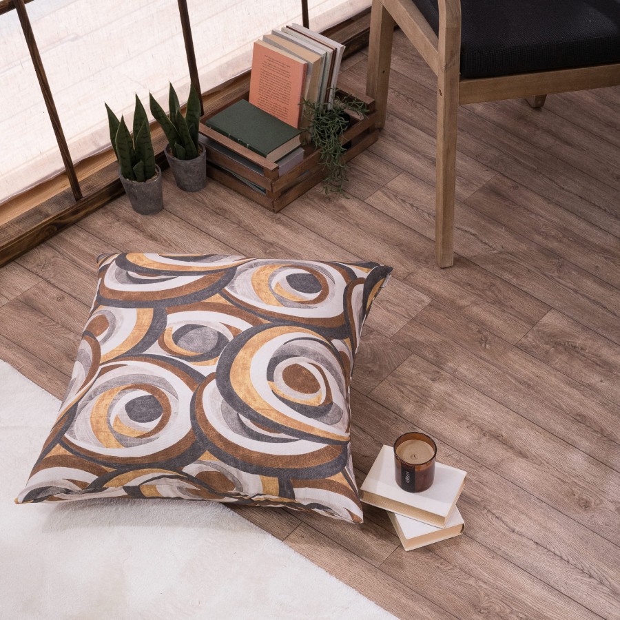 Μαξιλαροθήκη Merida - 45x45cm με γέμιση