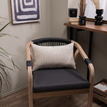 Μαξιλαροθήκη Lancaster 01 - 30x50cm με γέμιση