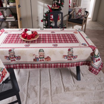 Μαξιλαροθήκη Lancaster 05 - 43x43cm με γέμιση