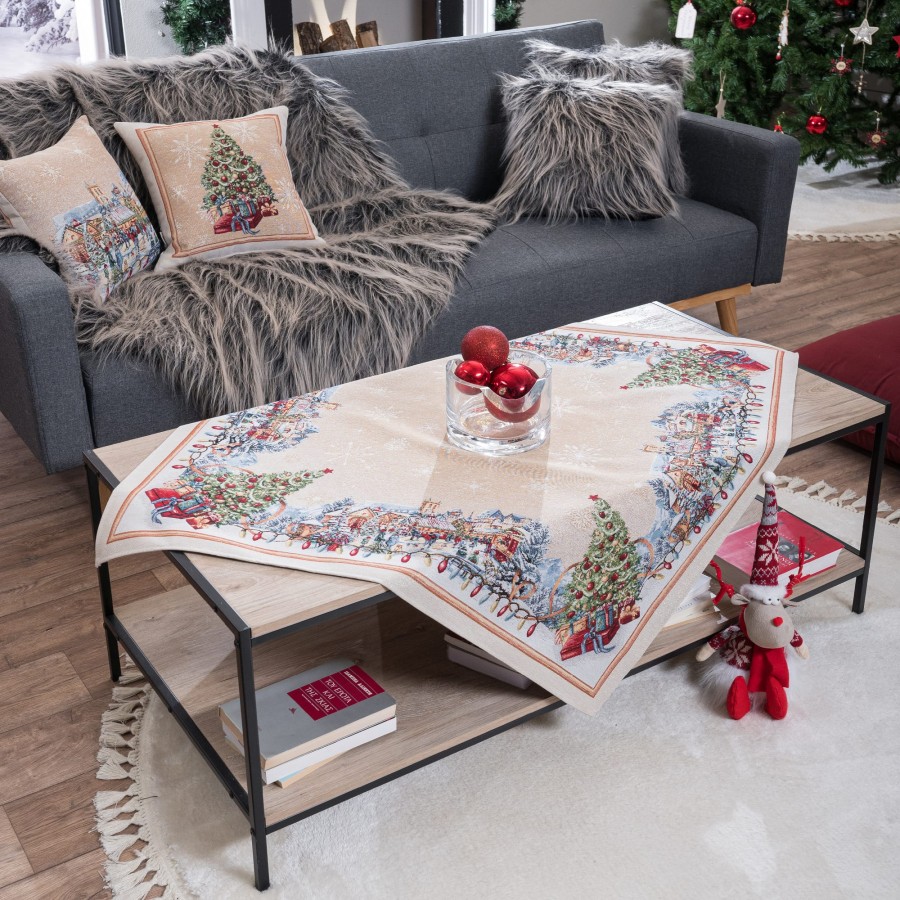 Καρέ & Τραβέρσα Ennsdorf (Σετ 2τεμ.) - 100x100cm & 40x100cm