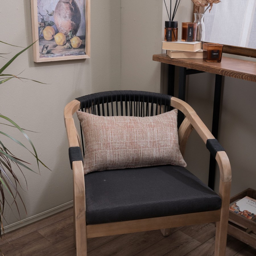 Μαξιλαροθήκη Hampton 12 - 65x65cm δαπέδου με γέμιση