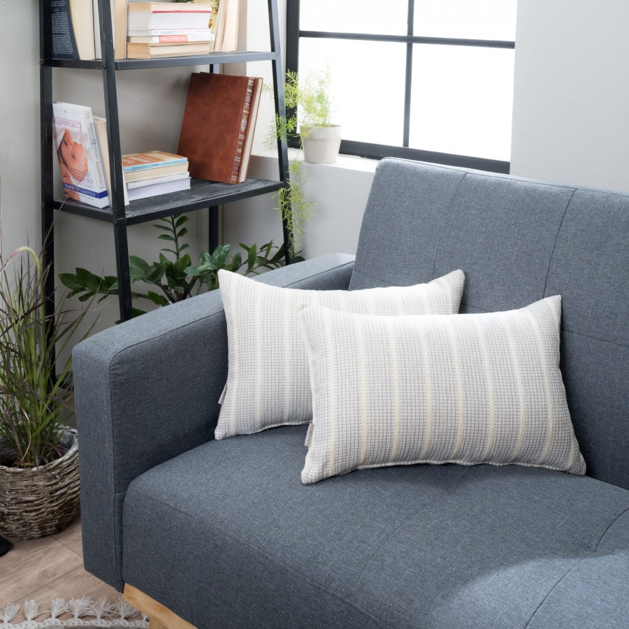 Μαξιλαροθήκη Jersey 01 - 30x50cm με γέμιση