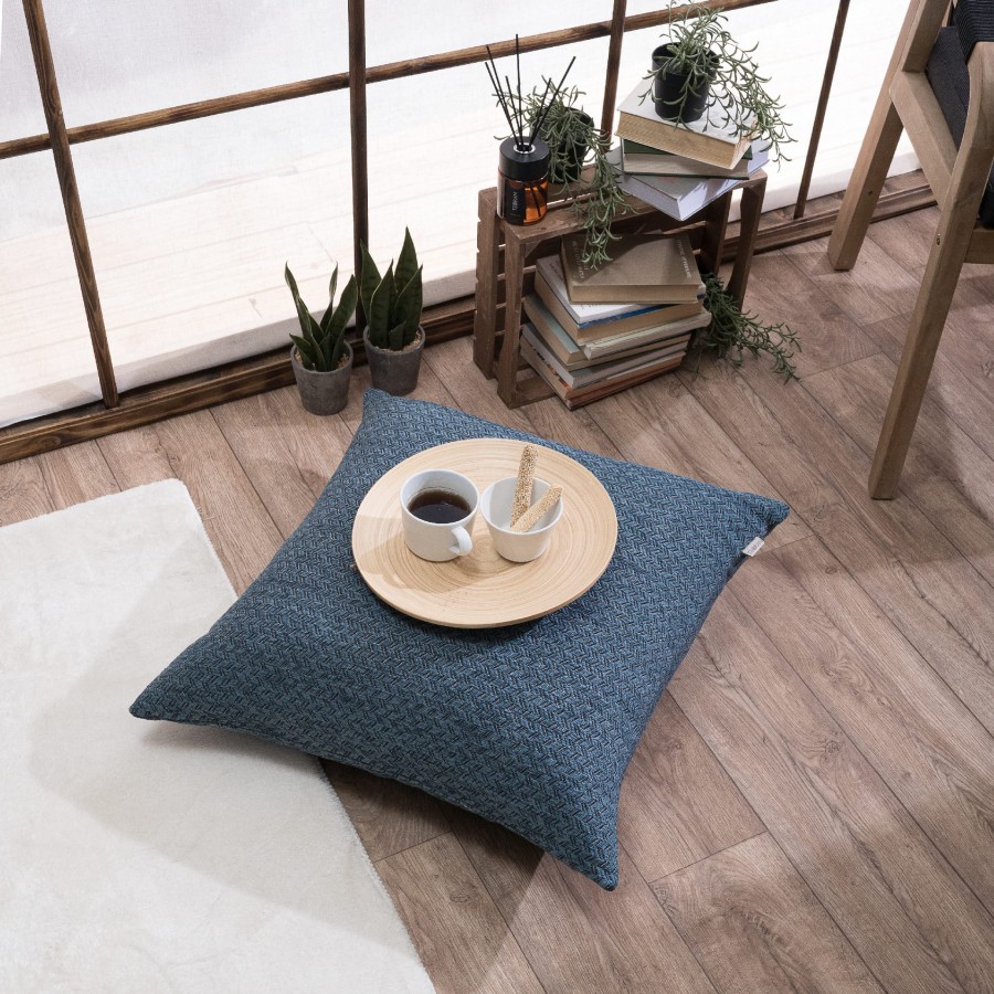 Μαξιλαροθήκη Kingston 04 - 65x65cm δαπέδου με γέμιση