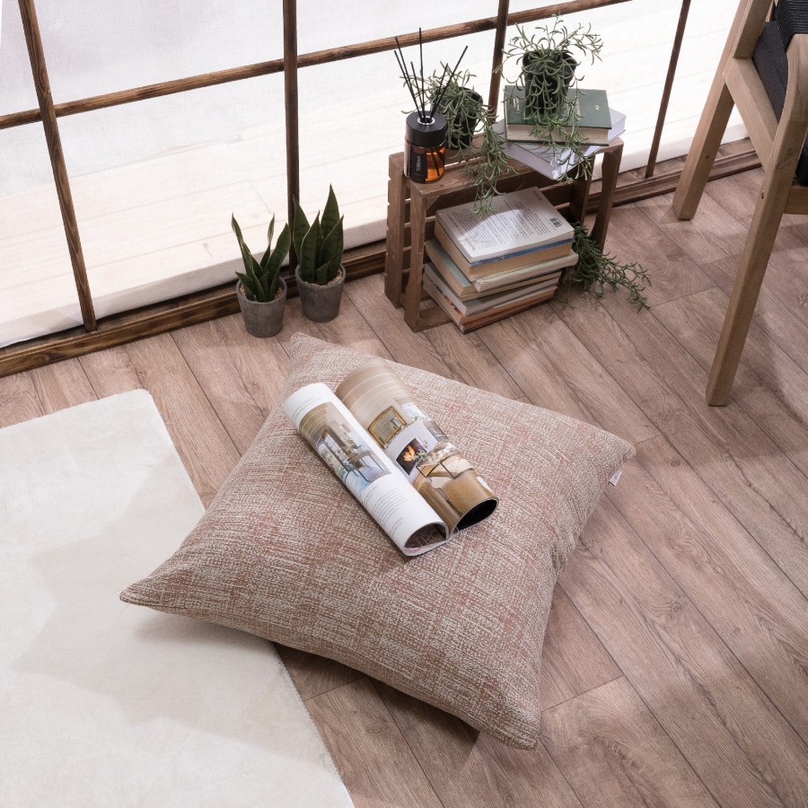 Μαξιλαροθήκη Hampton 12 - 65x65cm δαπέδου με γέμιση