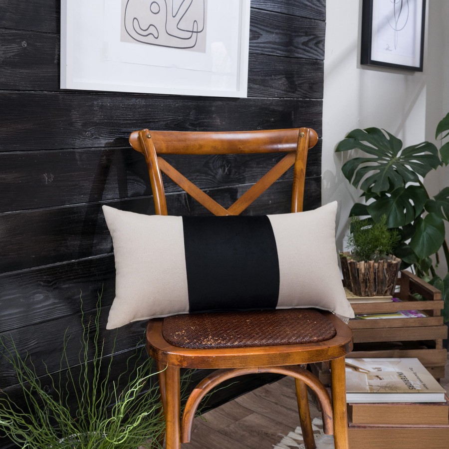 Μαξιλαροθήκη Linus 06 - 30x60cm με γέμιση