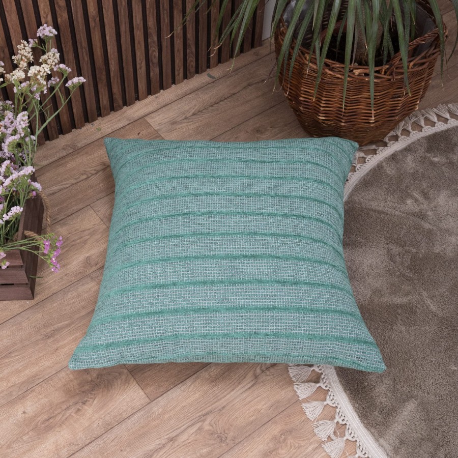 Μαξιλαροθήκη Jersey 16 - 43x43cm με γέμιση