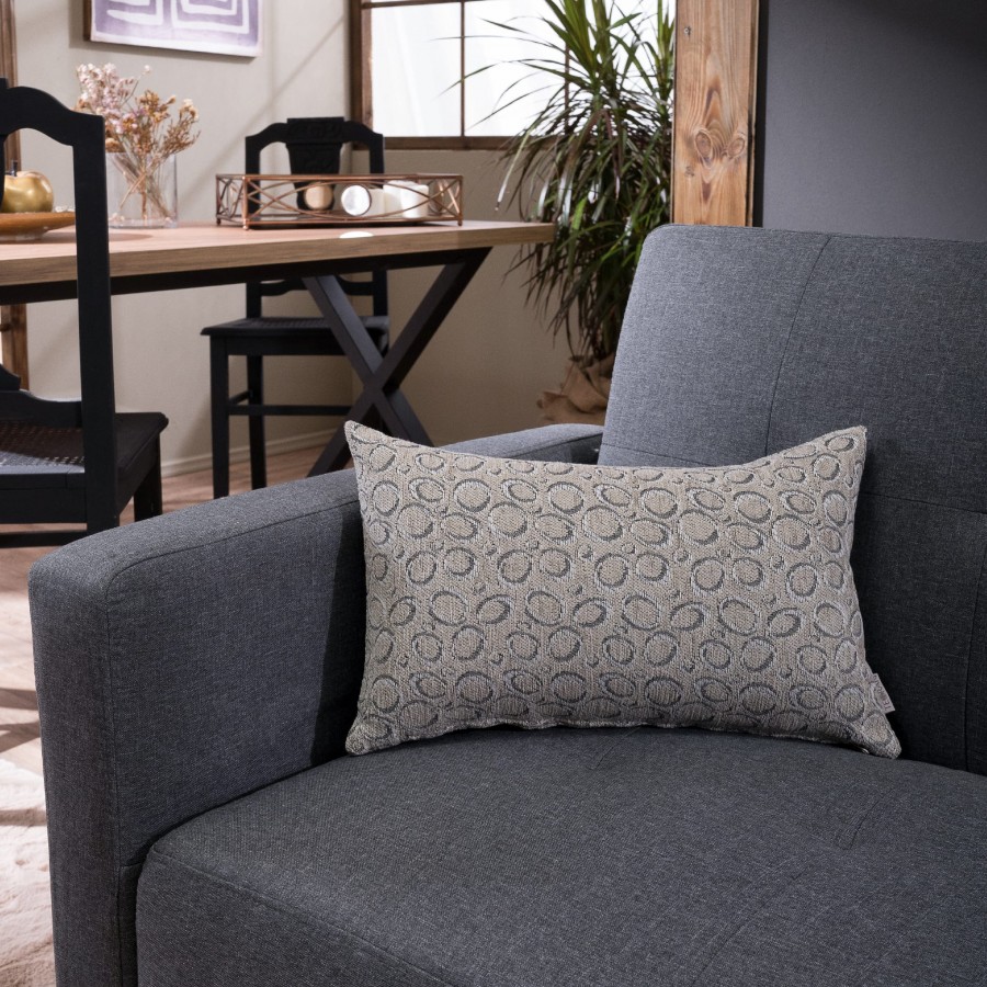 Μαξιλαροθήκη Maryland 07 - 65x65cm δαπέδου με γέμιση