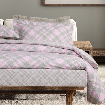 DAS HOME ΣΕΤ ΠΑΠΛΩΜΑΤΟΘΗΚΗ ΜΟΝΗ CASUAL 5436 MINT, PINK