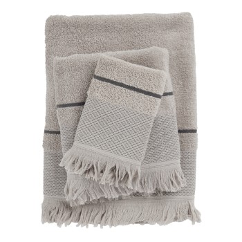 DAS HOME ΣΕΤ ΠΕΤΣΕΤΕΣ 3ΤΕΜΑΧΙΩΝ BEST 0841 GREY