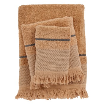 DAS HOME ΣΕΤ ΠΕΤΣΕΤΕΣ 3ΤΕΜΑΧΙΩΝ BEST 0843 TERACOTTA