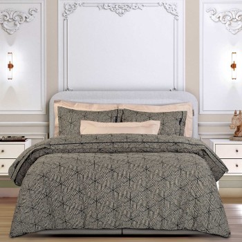 GREENWICH POLO CLUB ΠΑΠΛΩΜΑΤΟΘΗΚΗ ΣΕΤ KING ESSENTIAL 2366 BEIGE, BLACK