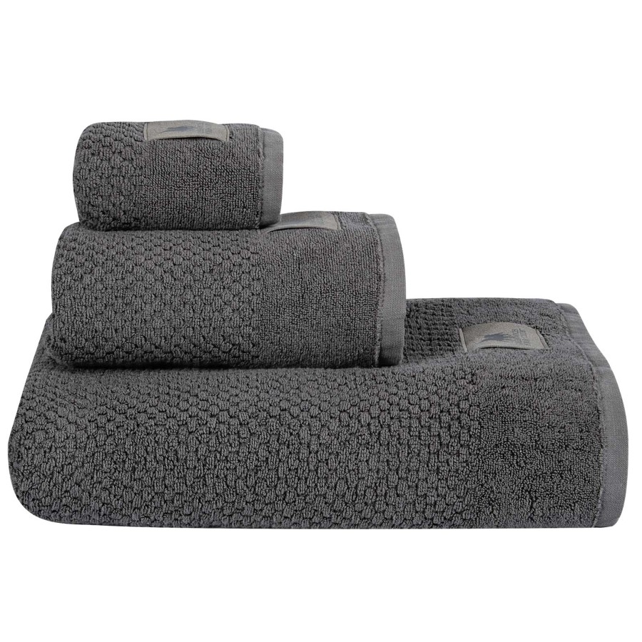 GREENWICH POLO CLUB ΠΕΤΣΕΤΑ ΜΠΑΝΙΟΥ 80Χ160 PREMIUM 4118 DARK GREY