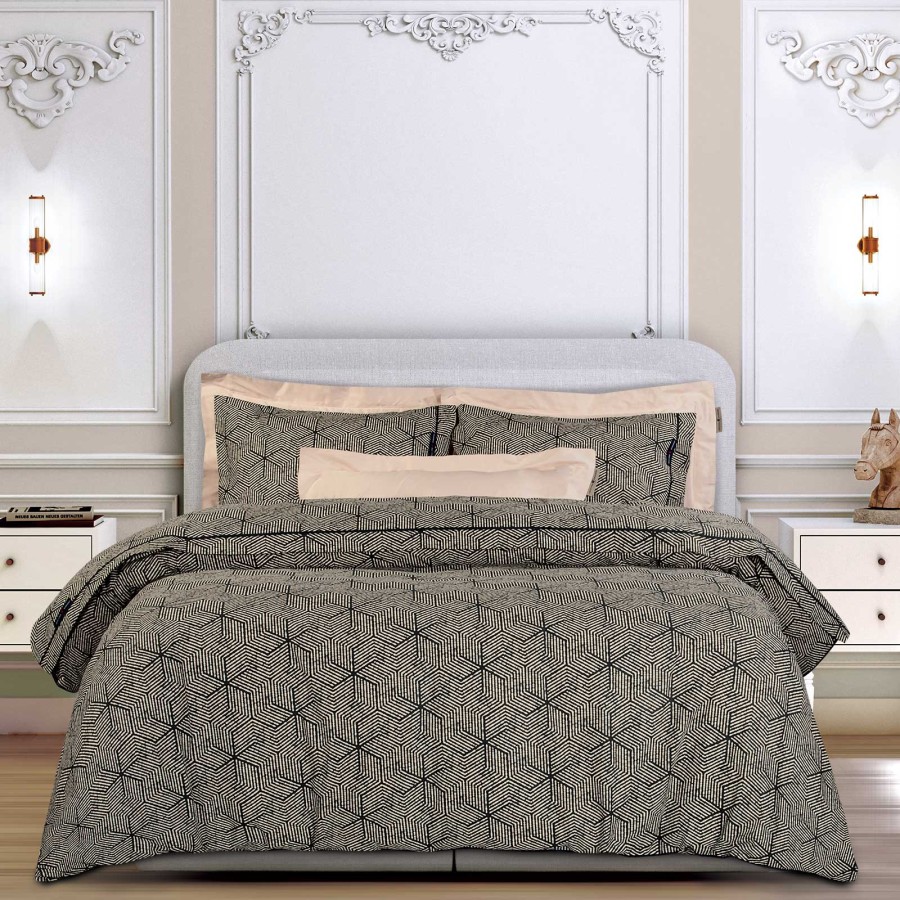 GREENWICH POLO CLUB ΣΕΤ ΣΕΝΤΟΝΙΑ ΥΠΕΡΔΙΠΛΑ ESSENTIAL 2366 BEIGE, BLACK