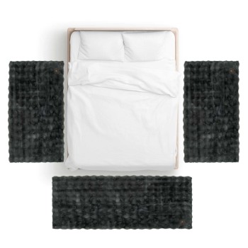 GREENWICH POLO CLUB ΧΑΛΙ 75X140 FAUX FUR 3125 GRAPHITE