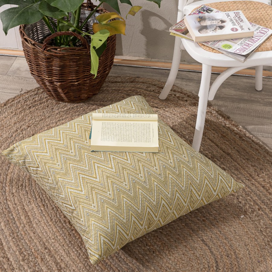 Μαξιλαροθήκη Rota 08 - 65x65cm δαπέδου με γέμιση