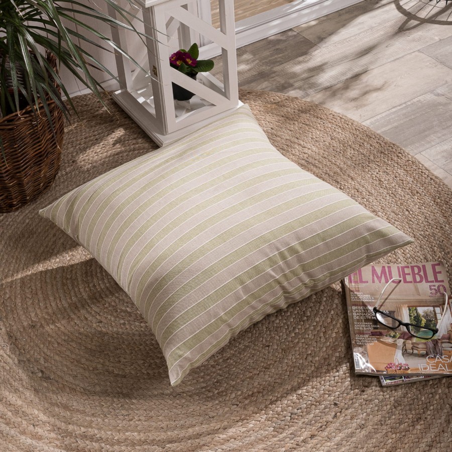 Μαξιλαροθήκη Prado 08 - 65x65cm δαπέδου με γέμιση