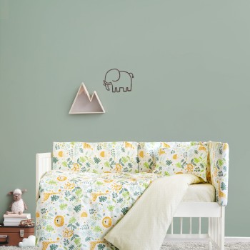 Kocoon Bebe Κουβερλί Κούνιας - Jungle Baby    110x150